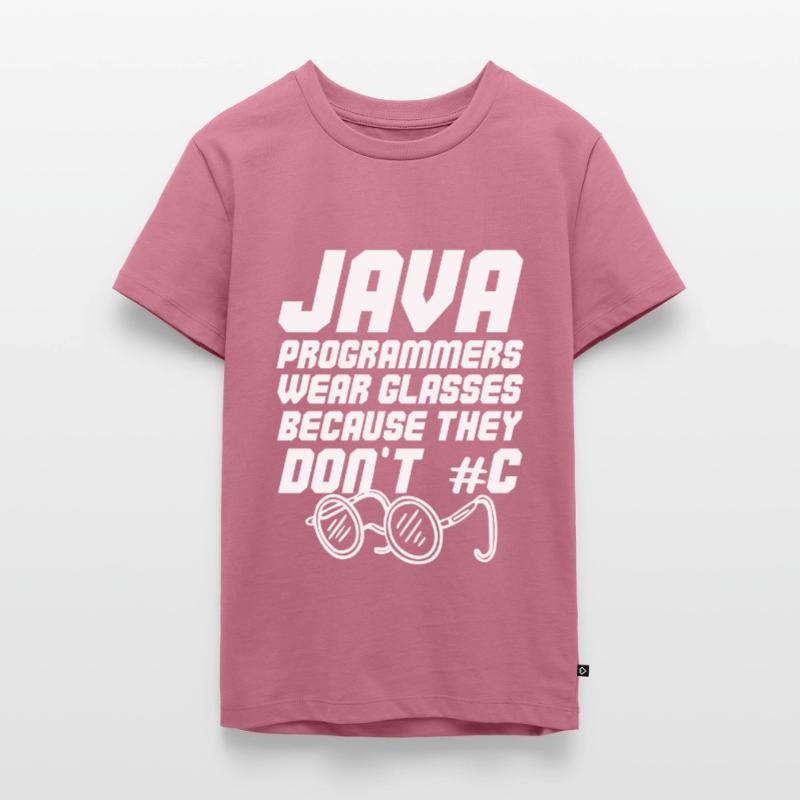 Cool Java programmer Teenager Premium Organic T-Shirt