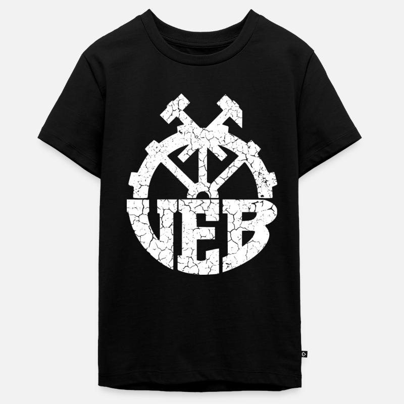 VEB - Rétro - RDA - Ostalgie - T-shirt Premium bio Ado - noir
