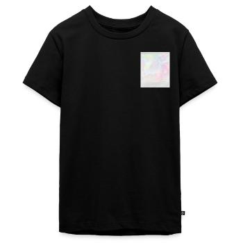 Instant image luminous - Teenager Premium Organic T-Shirt - black - Front - AI Model Teenager Male light (155cm)