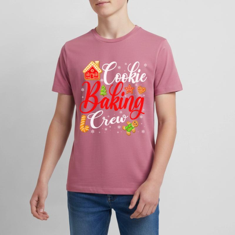 Cookie Baking Crew Für Bäcker Oder Backen Teenager Premium Bio T-Shirt