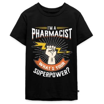 Apotheker - Teenager Premium Bio T-Shirt - Schwarz - Vorne - AI Model Teenager Male light (155cm)