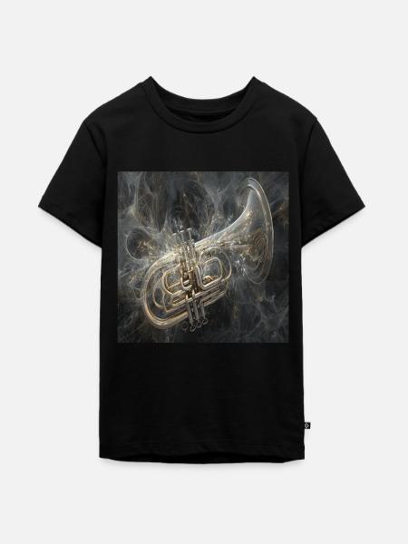 Tuba - Teenager Premium Bio T-Shirt - Schwarz