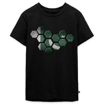 Pakistan - Teenager Premium Organic T-Shirt - black - Front - AI Model Teenager Male light (155cm)