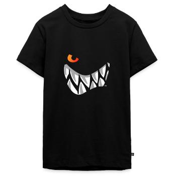 Die Wilden Kerle Grinsen - Teenager Premium Bio T-Shirt - Schwarz - Vorne - AI Model Teenager Male light (155cm)