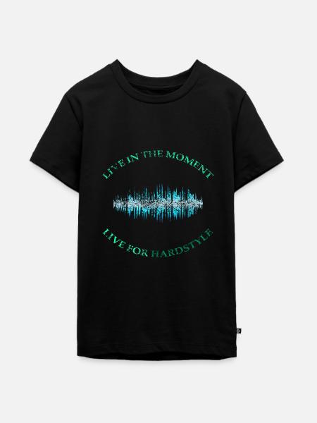 HARDSTYLE - Teenager Premium Bio T-Shirt - Schwarz