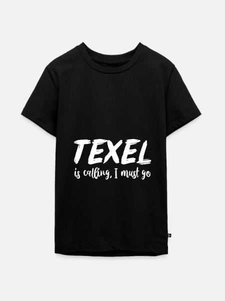 Texel Inselurlaub - Teenager Premium Bio T-Shirt - Schwarz