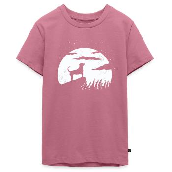 Brindle du Tennessee - T-shirt Premium bio Ado - mauve - Devant - AI Model Teenager Male light (155cm)