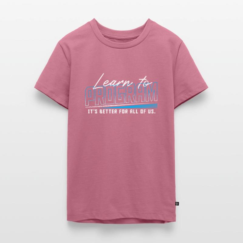 Programmeur de piratage de code binaire HTML T-shirt Premium bio Ado