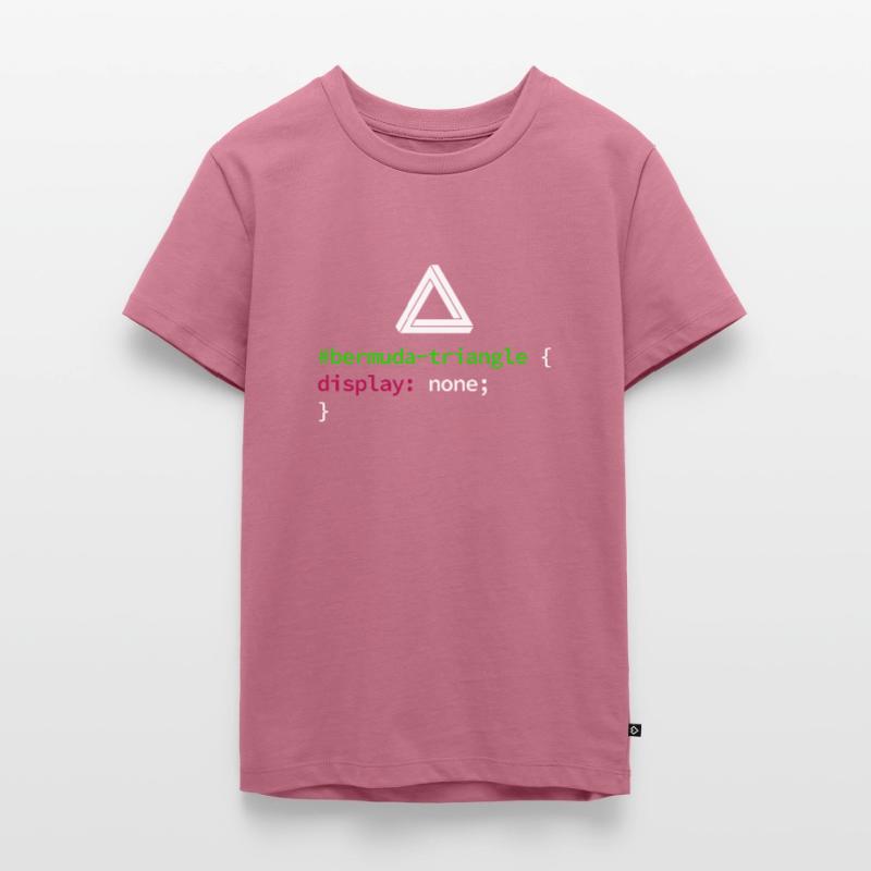 Web und CSS Programmierer Developer Coding Code Teenager Premium Bio T-Shirt