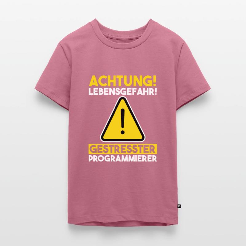 Programmieren Entwickler Coder Programmierer Teenager Premium Bio T-Shirt