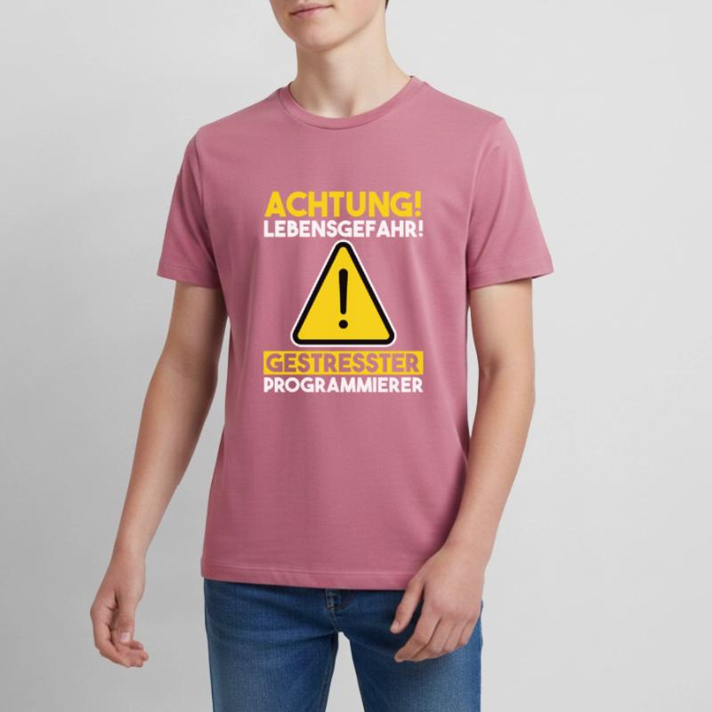 Programmieren Entwickler Coder Programmierer Teenager Premium Bio T-Shirt