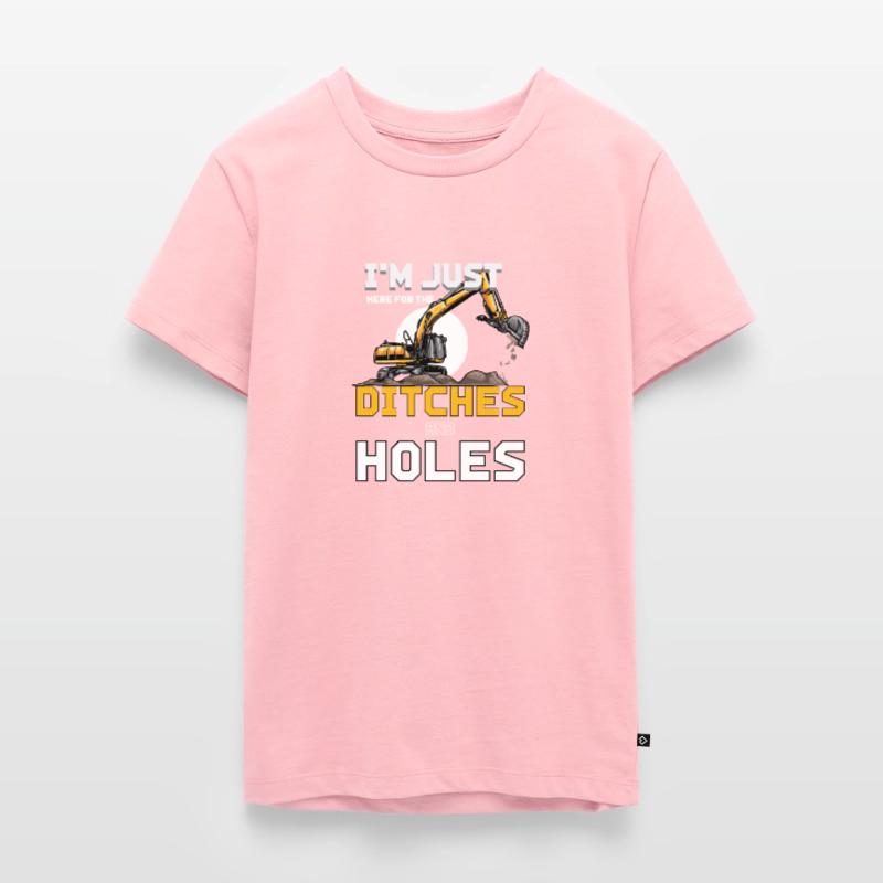 Construction machine machine operator Construction site excavator Teenager Premium Organic T-Shirt