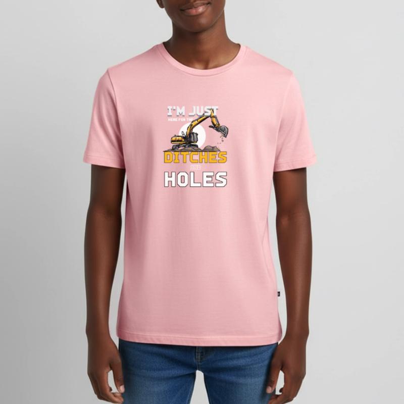 Construction machine machine operator Construction site excavator Teenager Premium Organic T-Shirt