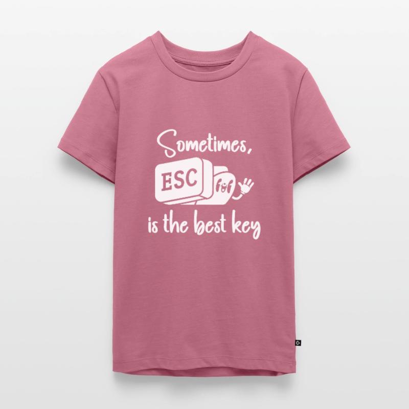 Software Engineer Computer Key Programming Teenager Premium Organic T-Shirt