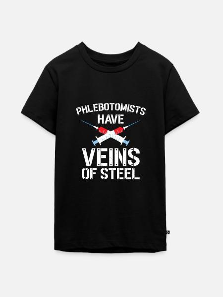 Phlebotomist Phlebotomie Krankenschwester Tech - Teenager Premium Bio T-Shirt - Schwarz