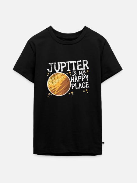 Jupiter Raumfahrt Erkundung Raumfahrt-Enthusiast - Teenager Premium Bio T-Shirt - Schwarz
