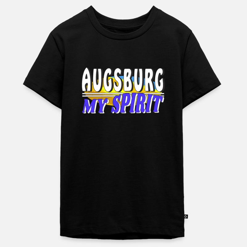 AUGSBOURG MON - T-shirt Premium bio Ado - noir