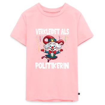 Karneval Kostüm Fasching Fastnacht - Teenager Premium Bio T-Shirt - Rosa - Vorne