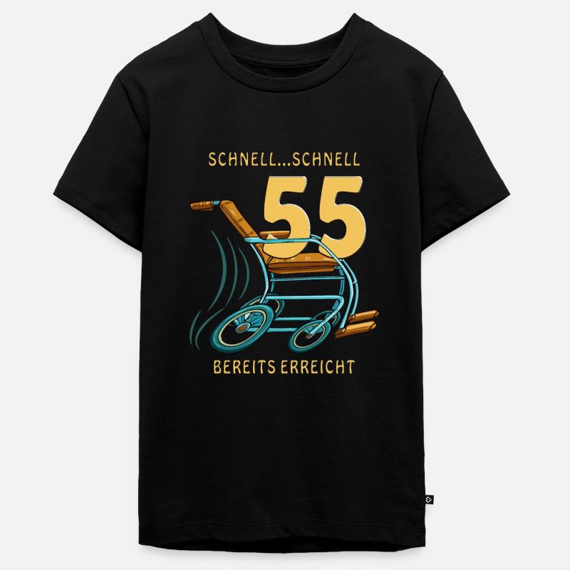 RAPIDE... FAST 55 DÉJÀ ATTEINT - T-shirt Premium bio Ado - noir