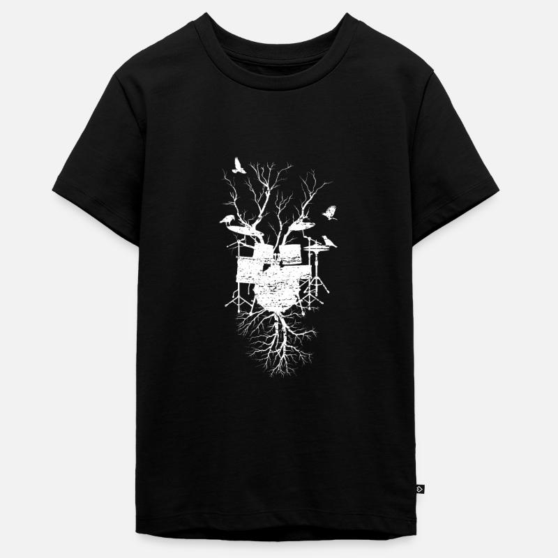 C’est de ça qu’il s’agit. Drummer - T-shirt Premium bio Ado - noir