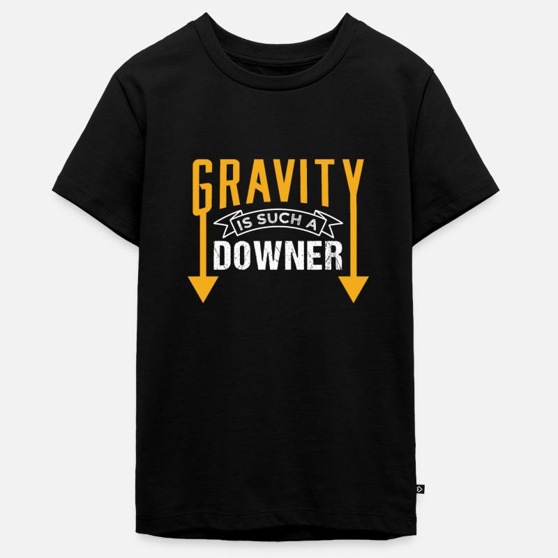 Physique Gravitation - T-shirt Premium bio Ado - noir