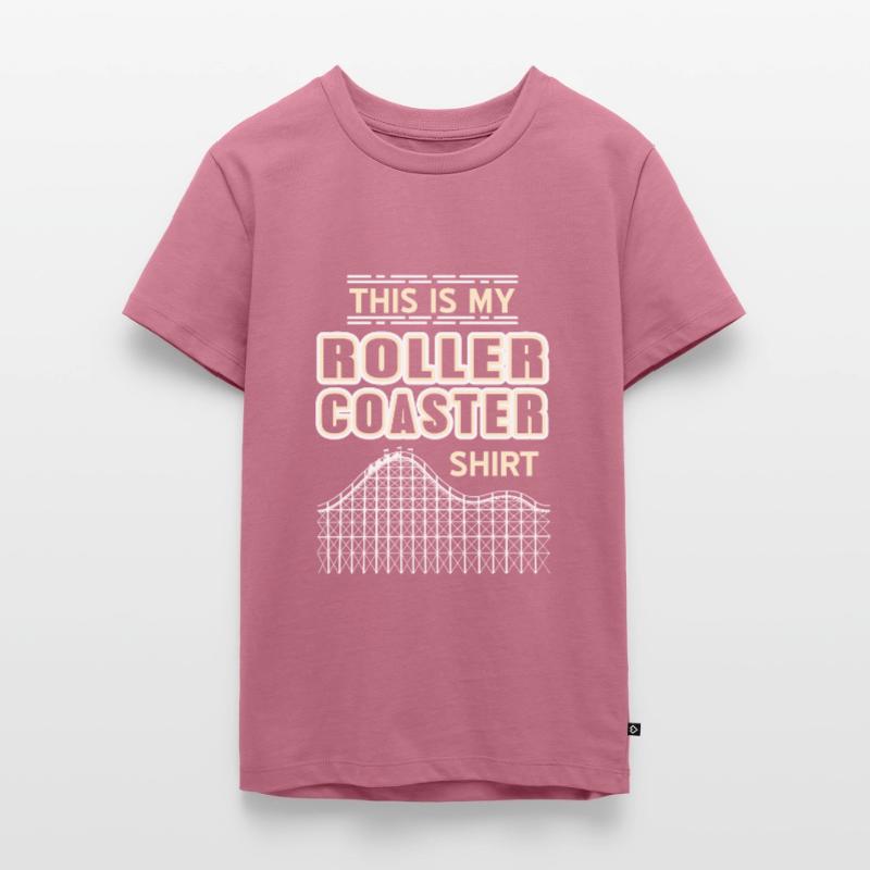 C’est mon pull de rollercoaster parc de loisirs T-shirt Premium bio Ado
