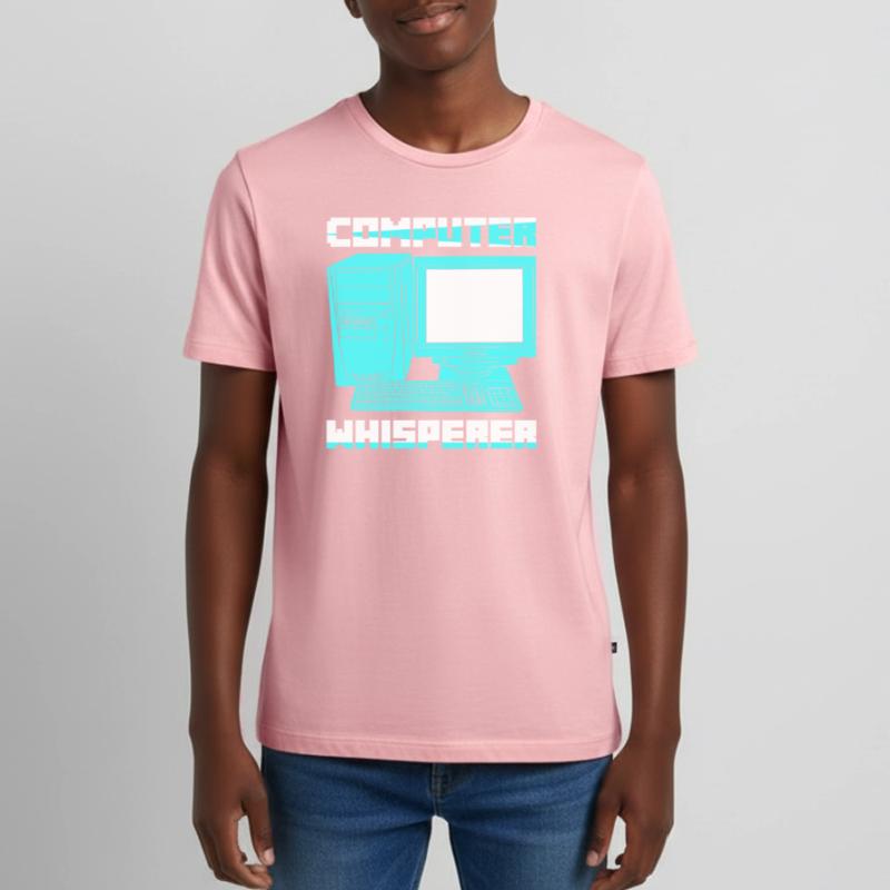 Computer Whisperer Software Coding Teenager Premium Organic T-Shirt