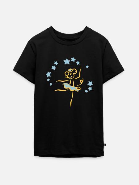 Tanzmaus | Dance Shirts - Teenager Premium Organic T-Shirt - black
