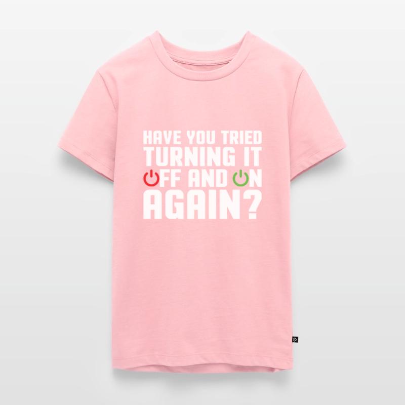 Support Programmierer Tech Admin Lustige Sprüche Teenager Premium Bio T-Shirt