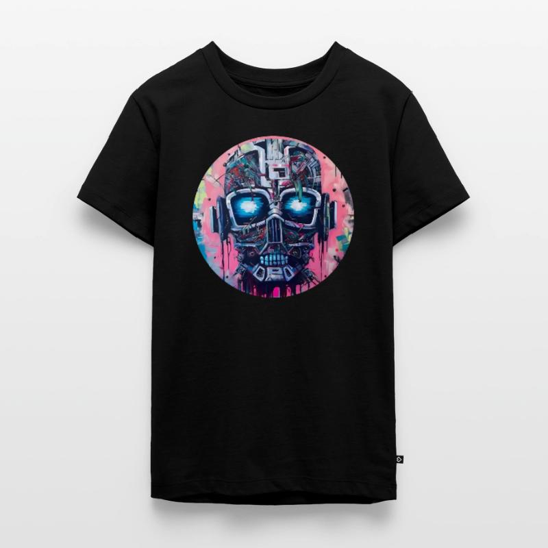 Cyber Robot Maglietta ecologica premium da ragazzi