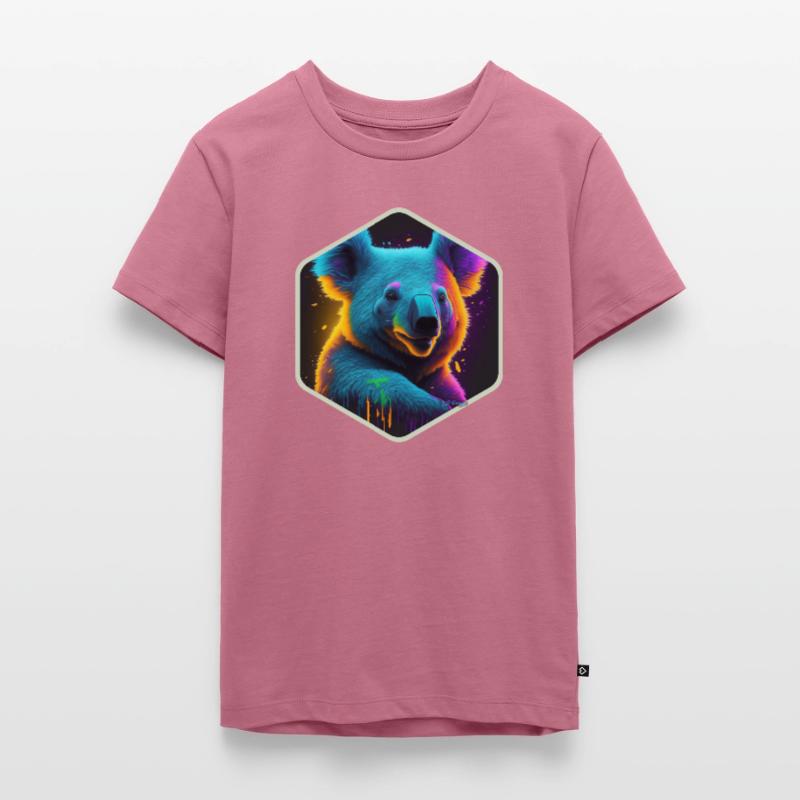 Koala néon T-shirt Premium bio Ado