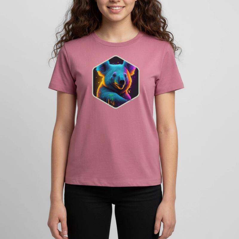 Koala néon T-shirt Premium bio Ado