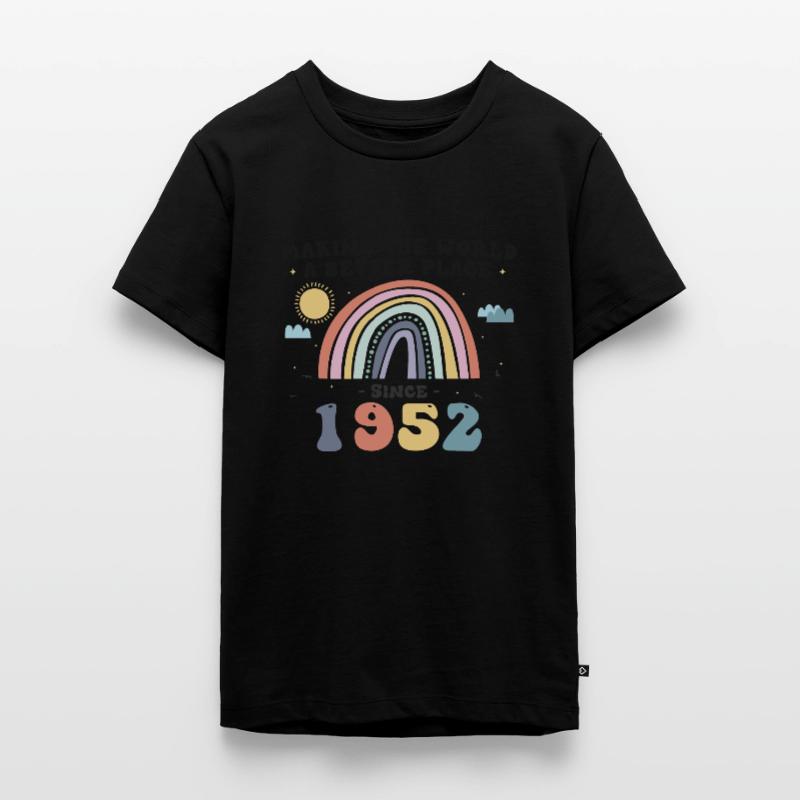 Die Welt seit 1952 besser machen, niedlich Teenager Premium Bio T-Shirt