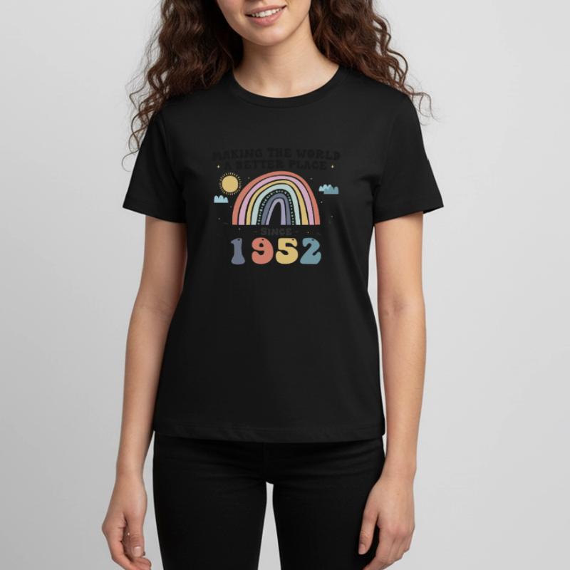 Die Welt seit 1952 besser machen, niedlich Teenager Premium Bio T-Shirt