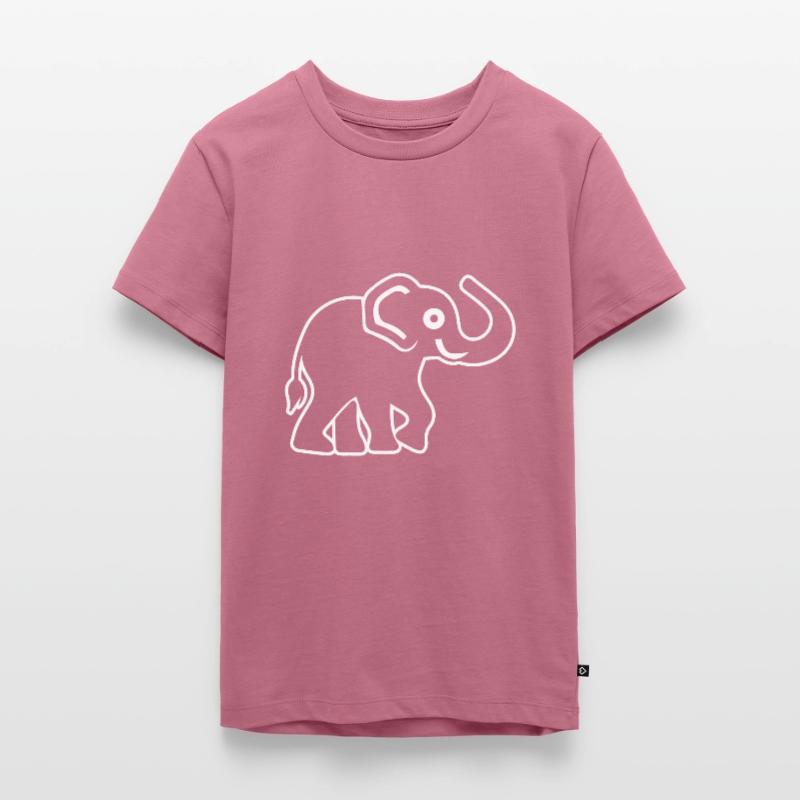 Elefant Elefanten Teenager Premium Bio T-Shirt
