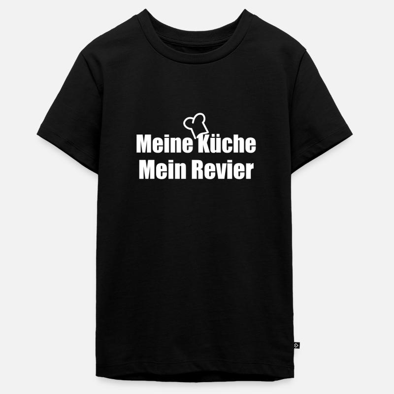 Cuisine de la zone - T-shirt Premium bio Ado - noir