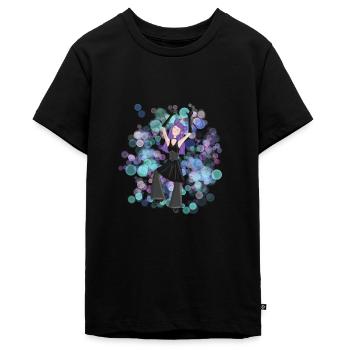 Dance2Trance - Dark Raver - T-shirt Premium bio Ado - noir - Devant - AI Model Teenager Male light (155cm)