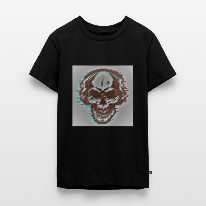 Skull Teenager Premium Organic T-Shirt