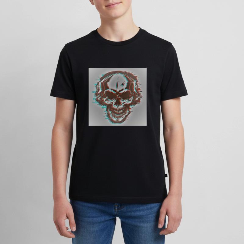 Skull Teenager Premium Organic T-Shirt