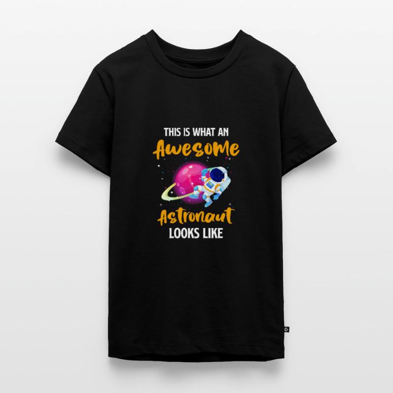 Space Space Spaceship Planet T-shirt Premium bio Ado