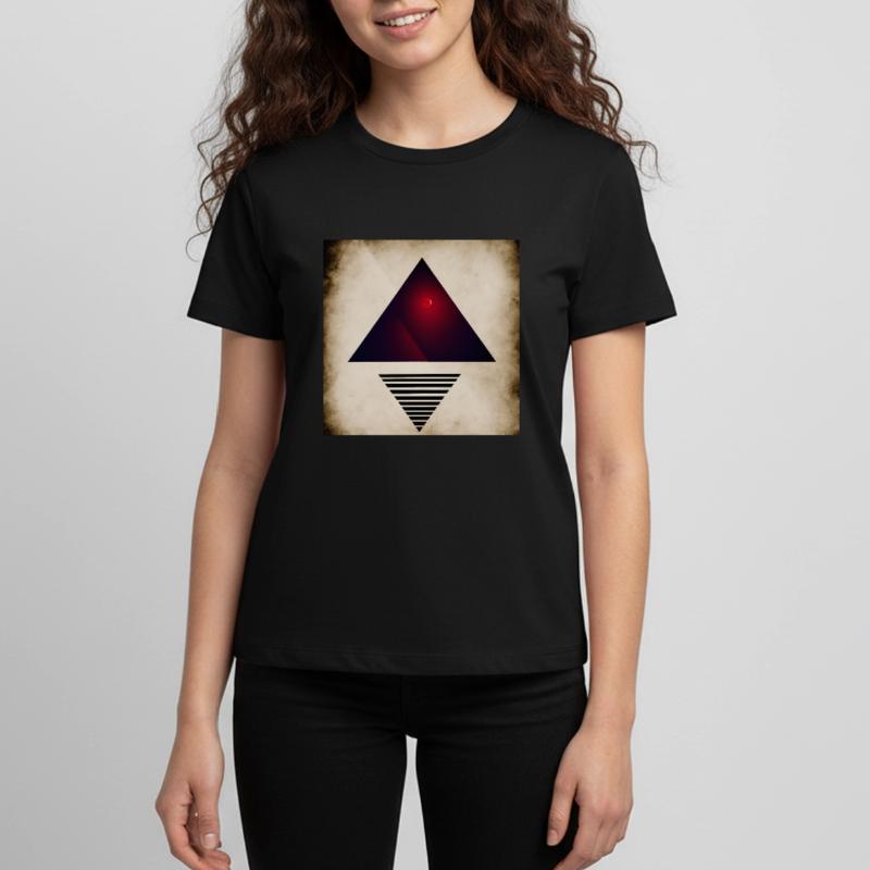 Pyramides avec lune T-shirt Premium bio Ado