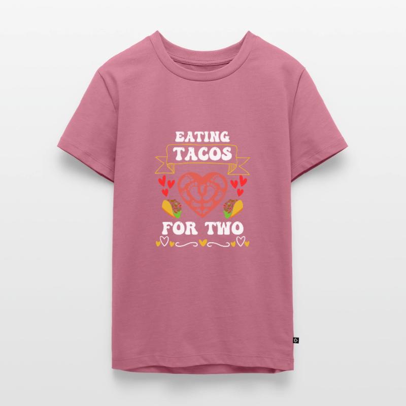 Babybauch Mutter Werdende Mutter Babysprüche Teenager Premium Bio T-Shirt