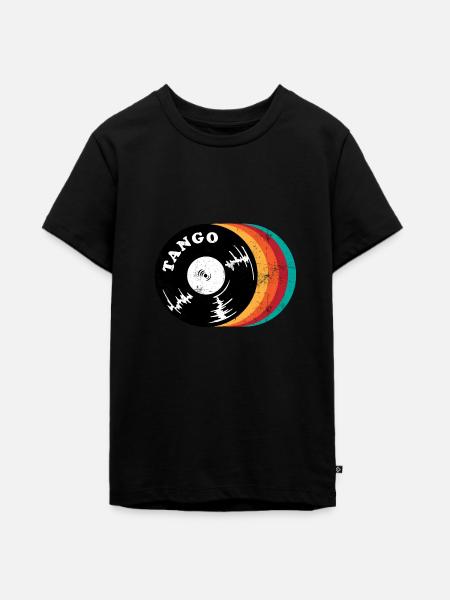 Tango - Teenager Premium Bio T-Shirt - Schwarz
