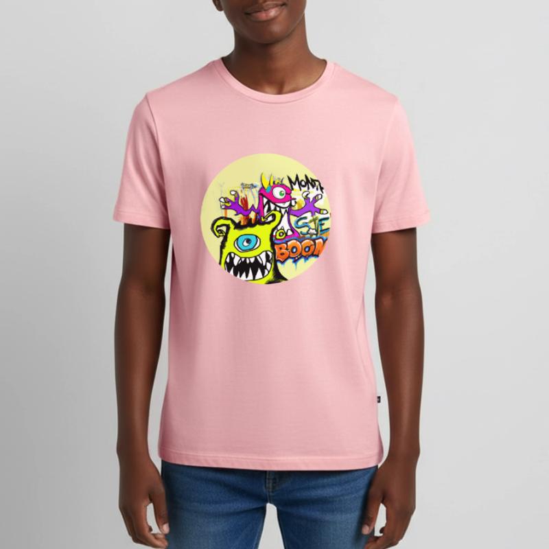 Grafitti Monster Boom Teenager Premium Organic T-Shirt