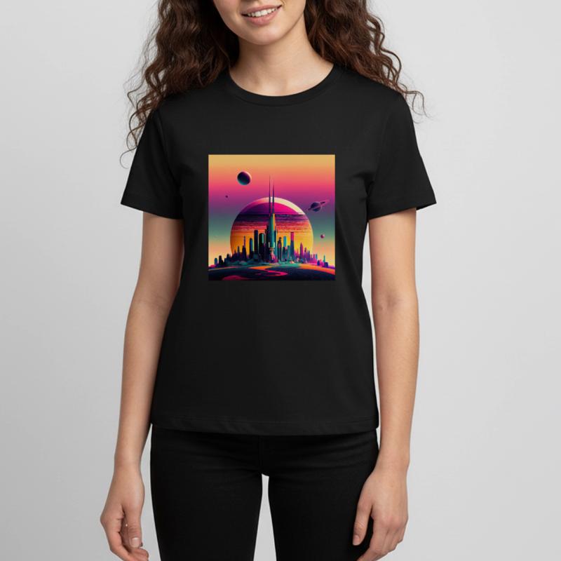 Kolonisation des Saturn Teenager Premium Bio T-Shirt