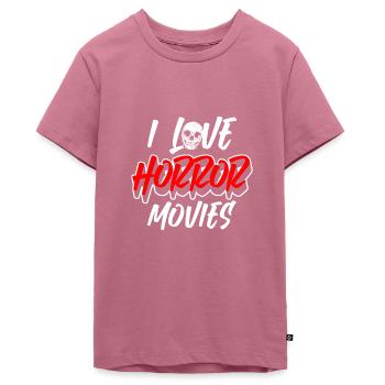 Filmstar Leinwand Action Hollywood - Teenager Premium Bio T-Shirt - Mauve - Vorne - AI Model Teenager Male light (155cm)