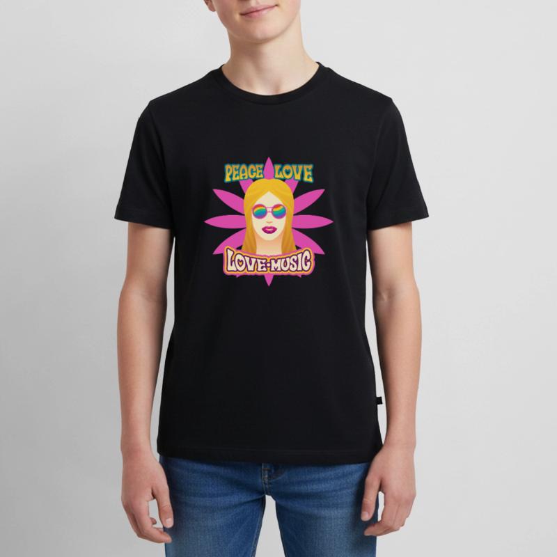Hippy Teenager Premium Organic T-Shirt
