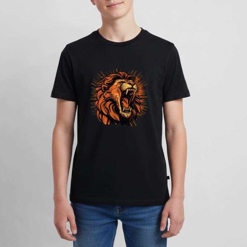 Lion T-shirt Premium bio Ado
