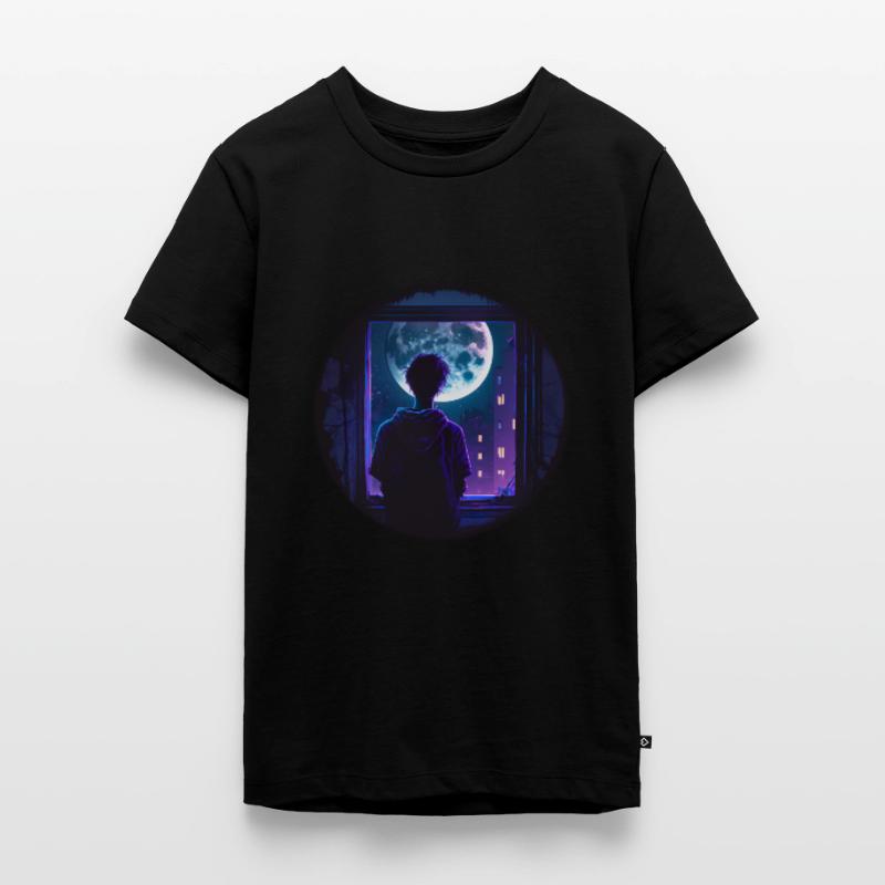Moon Boy Teenager Premium Organic T-Shirt