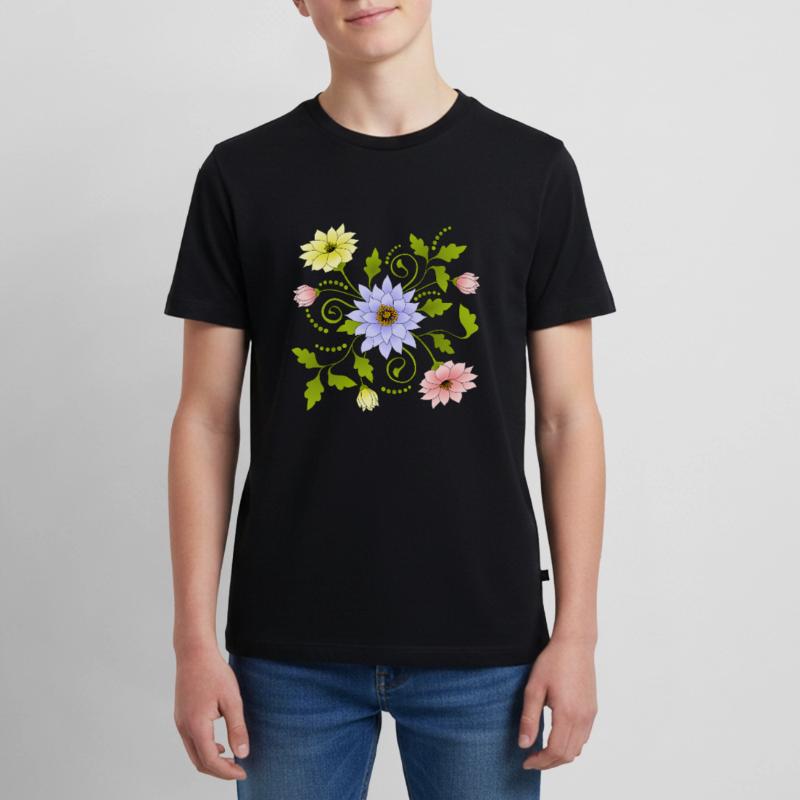 Fleur T-shirt Premium bio Ado